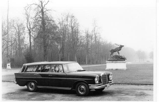 Mercedes 220SE converted into break by Jacques Coune 1963